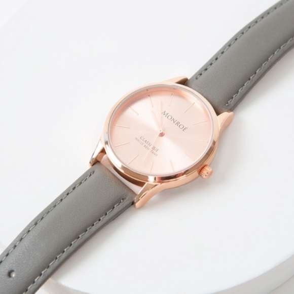 Monroe Classique Rose Gold Watch NWT - Picture 4 of 5